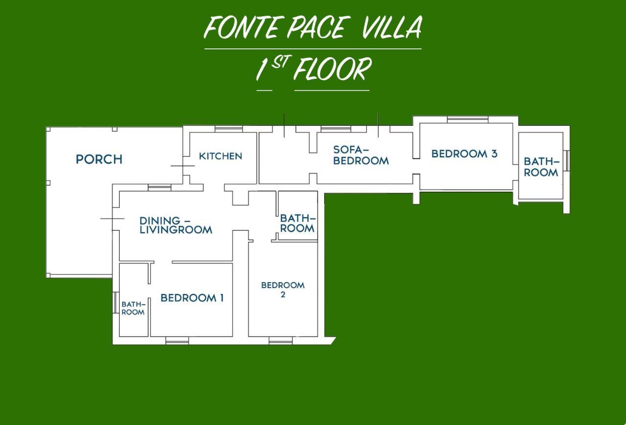 Fonte Pace Luxury Villa - A Fontanaro Property 帕西亚诺 外观 照片